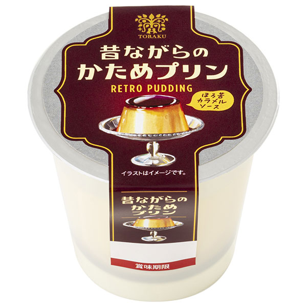 トーラク 昔ながらのかためプリン 90g×6個入×(2ケース) チルド 冷蔵品