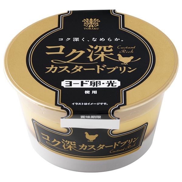 トーラク コク深 カスタードプリン 85g×6個入×(2ケース) チルド 冷蔵品