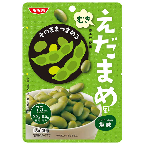 SSK そのままつまめる むきえだまめ風 40g×60個入