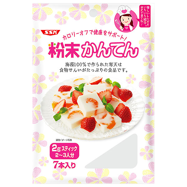 SSK 粉末かんてん 14g(2g×7本)×10袋入