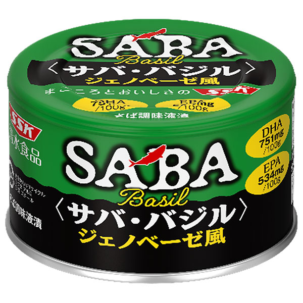 SSK サバ・バジル ジェノベーゼ風 140g×24個入