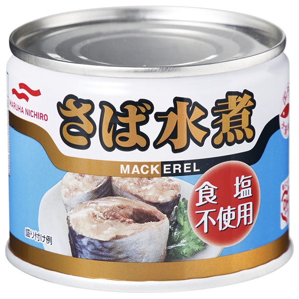 マルハニチロ さば水煮 食塩不使用 190g×12個入×(2ケース)