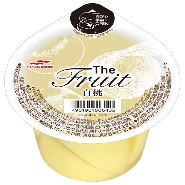 マルハニチロ The Fruit(ザ フルーツ)白桃 220g×24(6×4)個入×(2ケース)