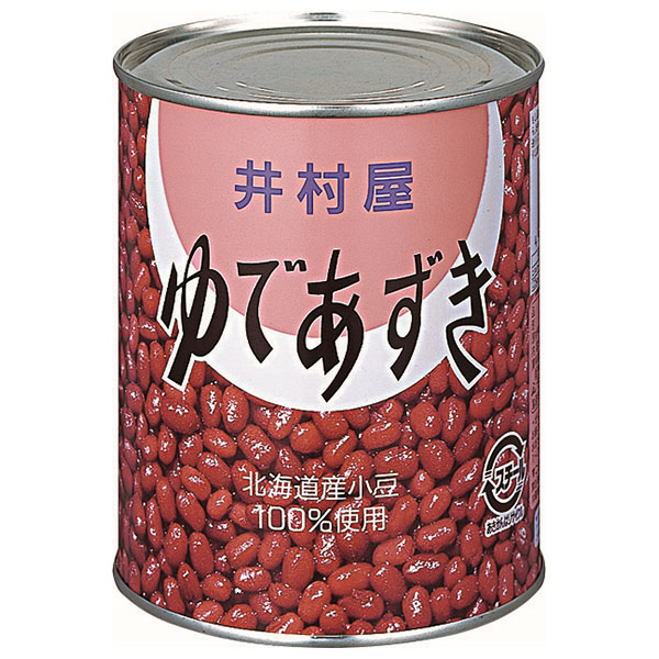 井村屋 ゆであずき 2号缶 1000g×12個入