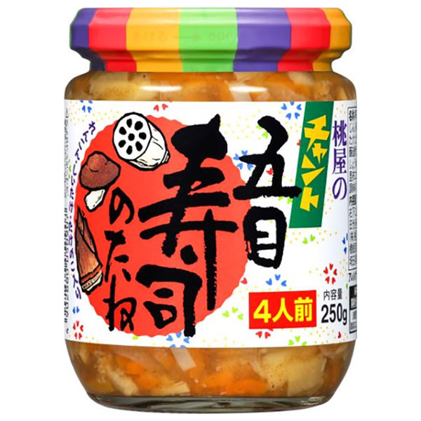 桃屋 チャント 五目寿司のたね 250g瓶×6個入