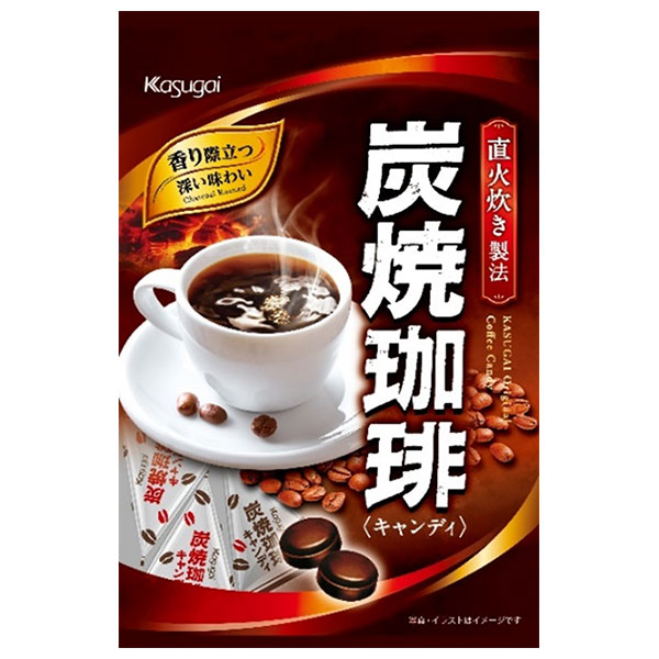 春日井製菓 炭焼珈琲 100g×12袋入 メーカー 問屋直送