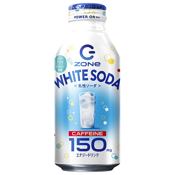 サントリー HYPER ZONe ENERGY(ハイパーゾーンエナジー) WHITE SODA 400mlボトル缶×24本入×(2ケース)