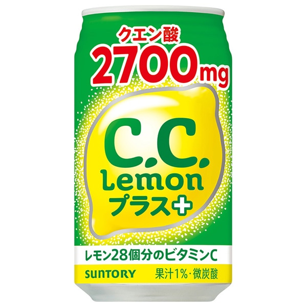 サントリー C.C.レモンプラス 350ml缶×24本入