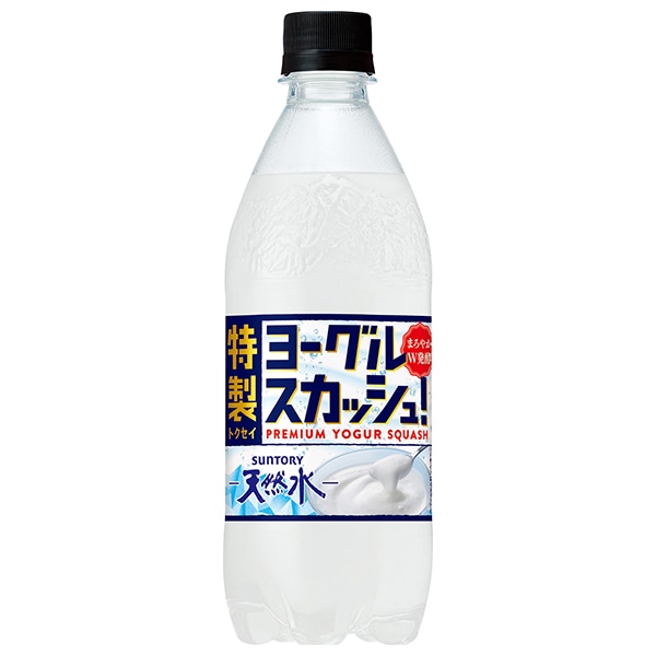 サントリー 天然水 特製ヨーグルスカッシュ 500mlペットボトル×24本入