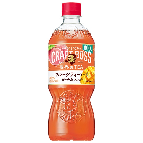 サントリー クラフトボス フルーツティーエード【手売り用】 600mlペットボトル×24本入