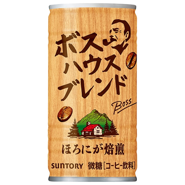 サントリー BOSS(ボス) ハウスブレンド 185g缶×30本入×(2ケース)