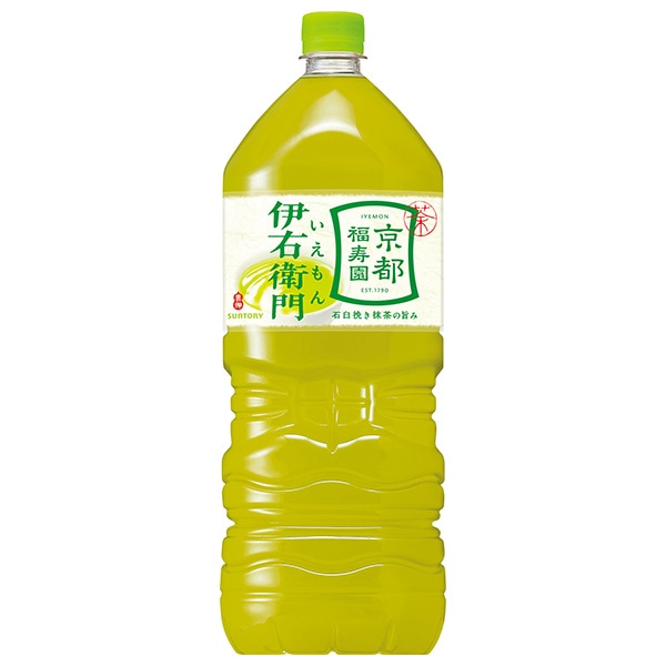 サントリー 緑茶 伊右衛門(いえもん) 2Lペットボトル×6本入×(2ケース)