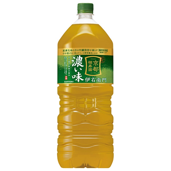 サントリー 伊右衛門(いえもん) 濃い味【機能性表示食品】 2Lペットボトル×6本入