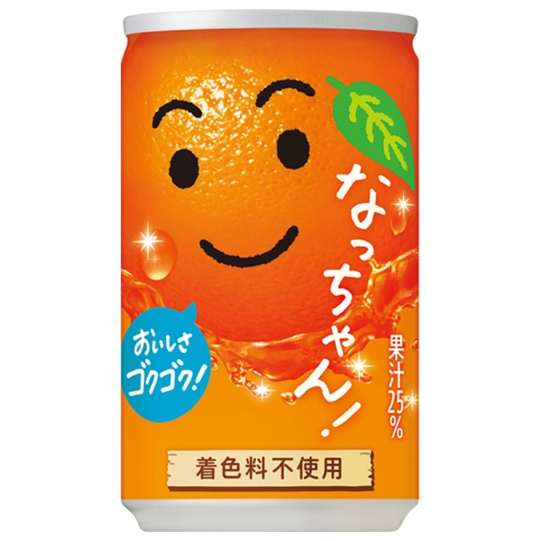 サントリー なっちゃん オレンジ 160g缶×30本入
