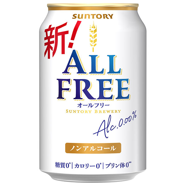 サントリー ALL FREE(オールフリー) 350ml缶×24本入