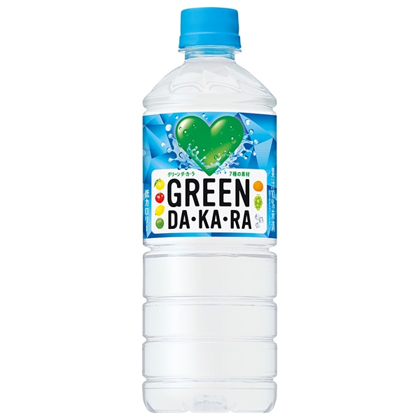 サントリー GREEN DAKARA(グリーン ダカラ)【自動販売機用】 600mlペットボトル×24本入