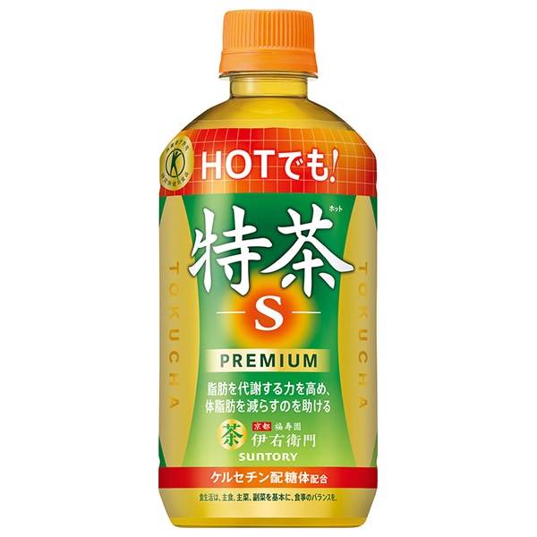サントリー 【HOT用】伊右衛門(いえもん) 特茶【特定保健用食品 特保】 500mlペットボトル×24本入×(2ケース)