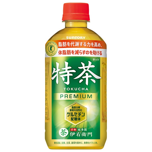 サントリー 【HOT用】伊右衛門(いえもん) 特茶【特定保健用食品 特保】 500mlペットボトル×24本入