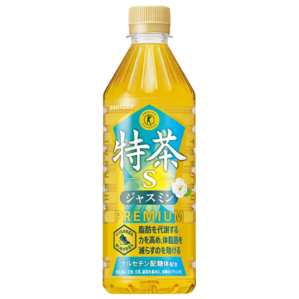 サントリー 伊右衛門(いえもん) 特茶 ジャスミン【自動販売機用】【特定保健用食品 特保】 500mlペットボトル×24本入