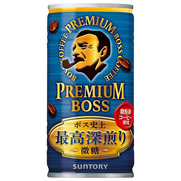 サントリー PREMIUM BOSS(プレミアムボス) 微糖 185g缶×30本入