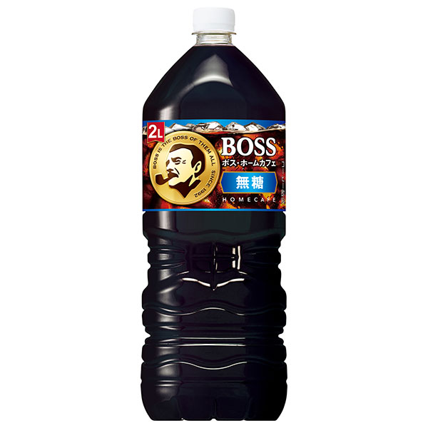 サントリー BOSS(ボス) ホームカフェ 無糖 2Lペットボトル×6本入