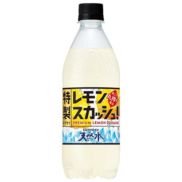 サントリー サントリー天然水 特製レモンスカッシュ 500mlペットボトル×24本入