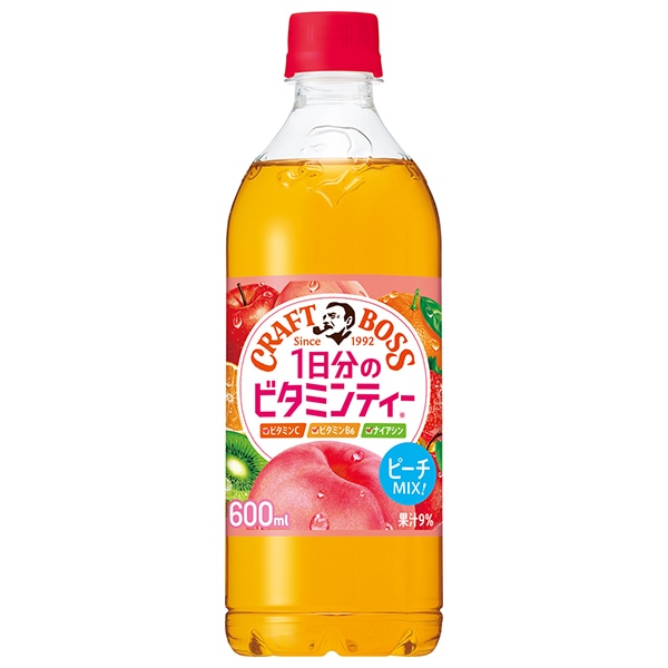サントリー クラフトボス ビタミンティー 600mlペットボトル×24本入×(2ケース)
