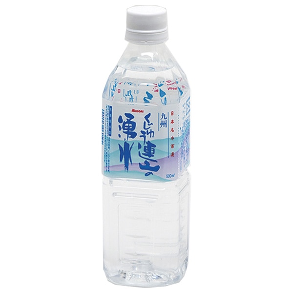 九州乳業 くじゅう連山の湧水 500mlペットボトル×24本入×(2ケース)