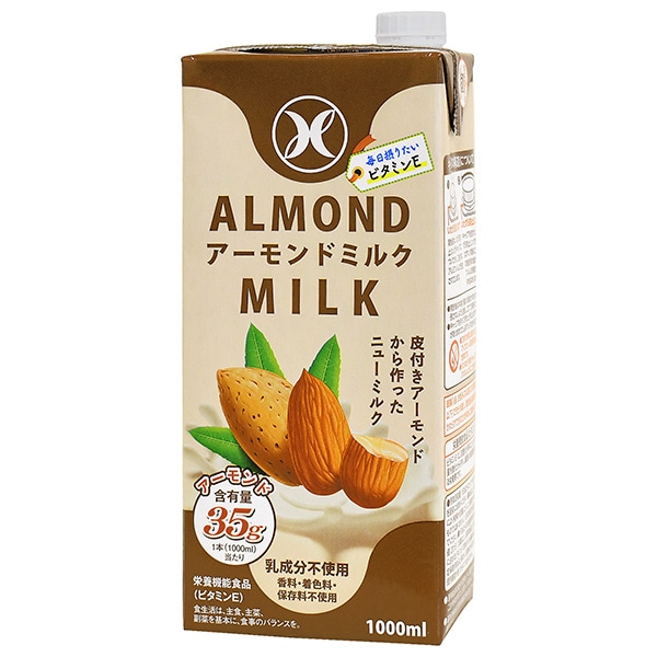 九州乳業 アーモンドミルク 1000ml紙パック×6本入