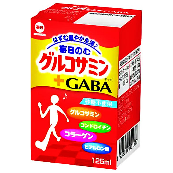 毎日牛乳 毎日のむグルコサミン+GABA 125ml紙パック×24本入