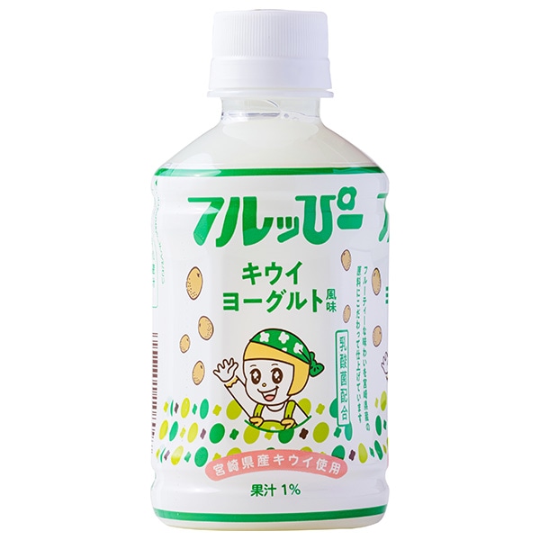 サンA フルッぴー キウイ 240mlペットボトル×24本入×(2ケース)