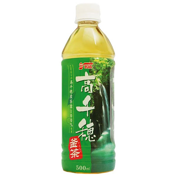 サンA 高千穂釜炒り茶 500mlペットボトル×18本入