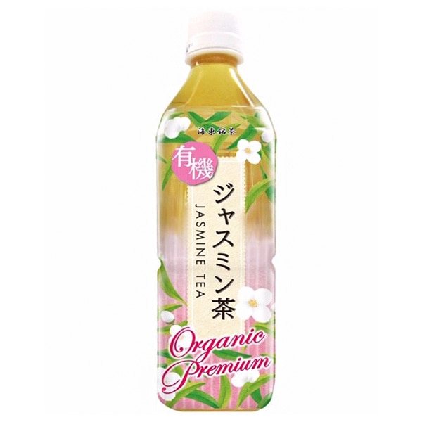 海東ブラザーズ 海東プレミアム 有機ジャスミン茶 500mlペットボトル×24本入×(2ケース)