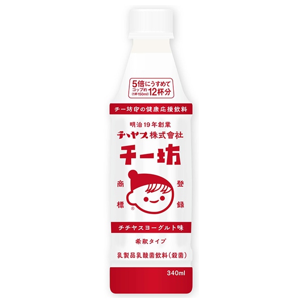 チチヤス チー坊 乳酸菌飲料 340mlペットボトル×24本入×(2ケース)