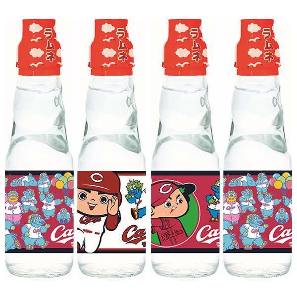 齋藤飲料工業 カープラムネ 200ml瓶×30本入