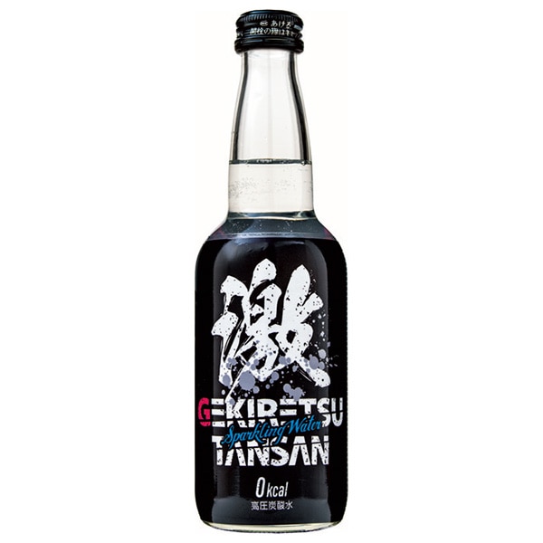 齋藤飲料工業 激烈炭酸(高圧炭酸水) 330ml瓶×20本入×(2ケース)