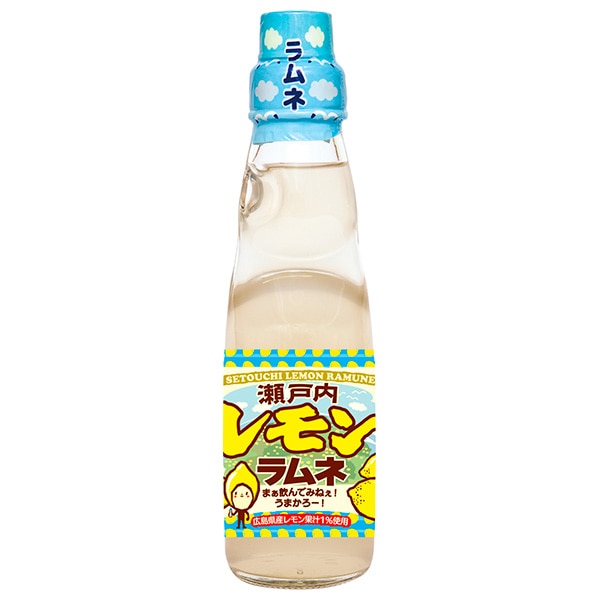 齋藤飲料工業 瀬戸内 レモンラムネ 200ml瓶×30本入×(2ケース)