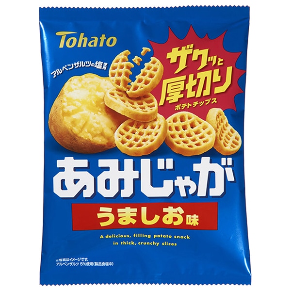 東ハト あみじゃが うましお味 55g×12袋入 メーカー 問屋直送
