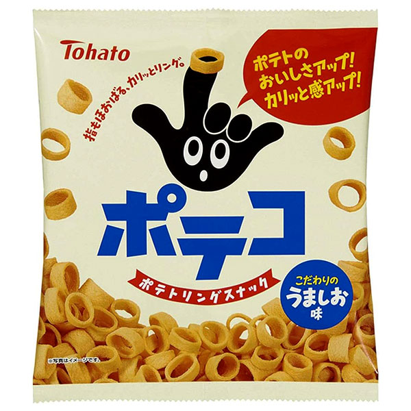 東ハト ポテコ うましお味 67g×12袋入 メーカー 問屋直送