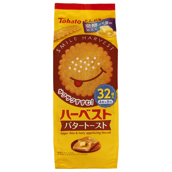 東ハト ハーベスト バタートースト 32枚×12袋入