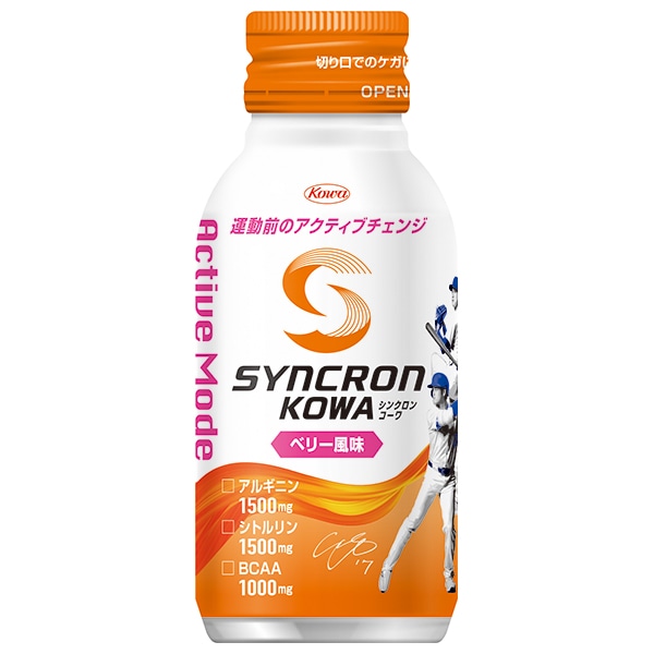 興和 シンクロンコーワ アクティブモード ベリー風味 100mlボトル缶×30本入
