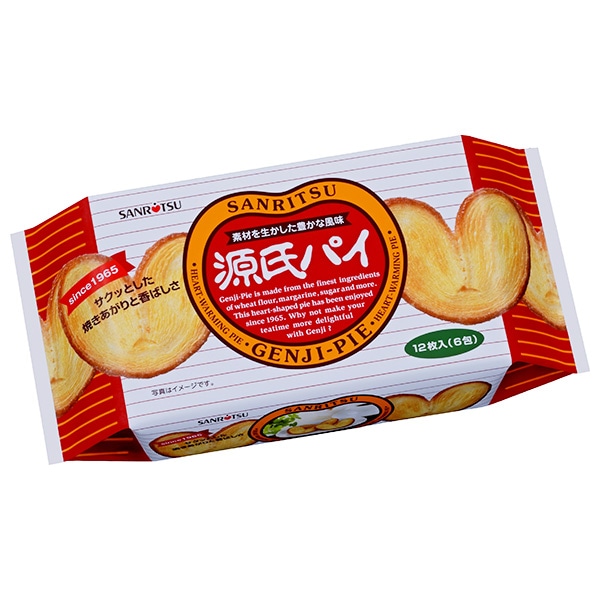 三立製菓 源氏パイ 12枚×12袋入 メーカー 問屋直送