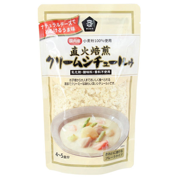 ムソー 直火焙煎 クリームシチュールゥ 120g×30袋入