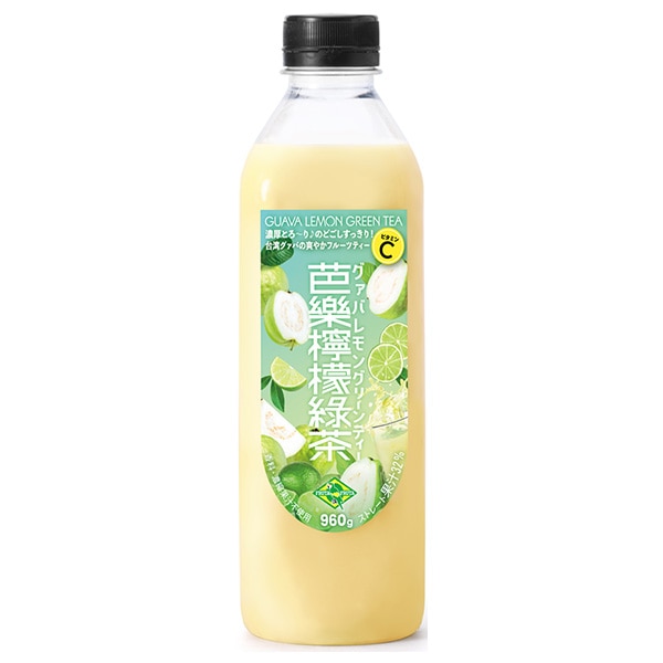 フルッタフルッタ グァバレモングリーンティー 960gペットボトル×12本入 チルド 冷蔵品