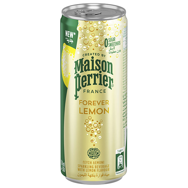 日仏貿易 ペリエ フォーエバーレモン 330ml缶×24本入×(2ケース)