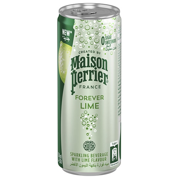 日仏貿易 ペリエ フォーエバーライム 330ml缶×24本入×(2ケース)