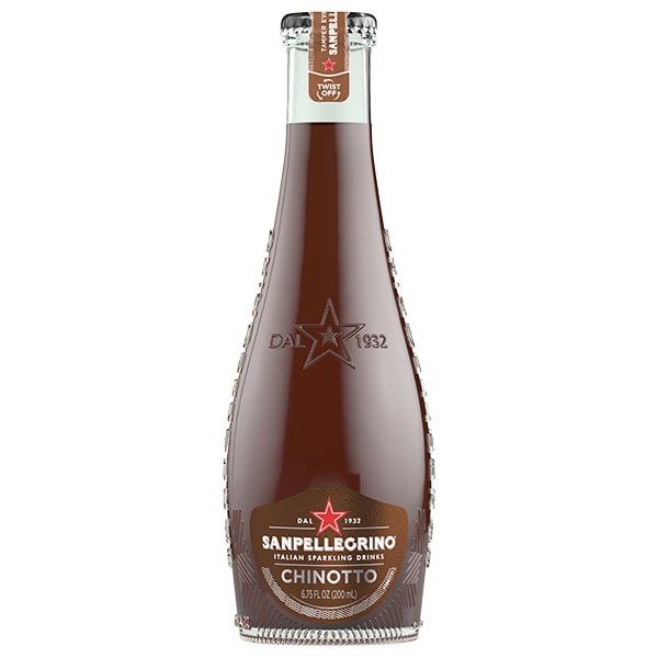 日仏貿易 サンペレグリノ イタリアンスパークリングドリンク キノット 200ml瓶×24本入×(2ケース)