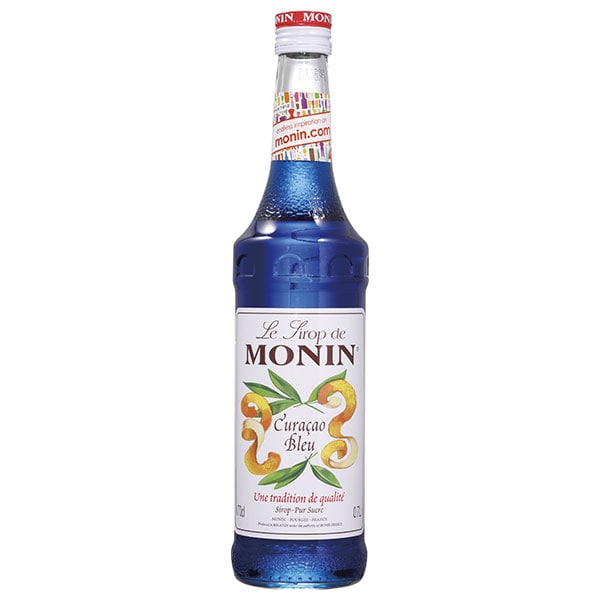 日仏貿易 モナン ブルー・キュラソウ・シロップ 700ml瓶×6本入