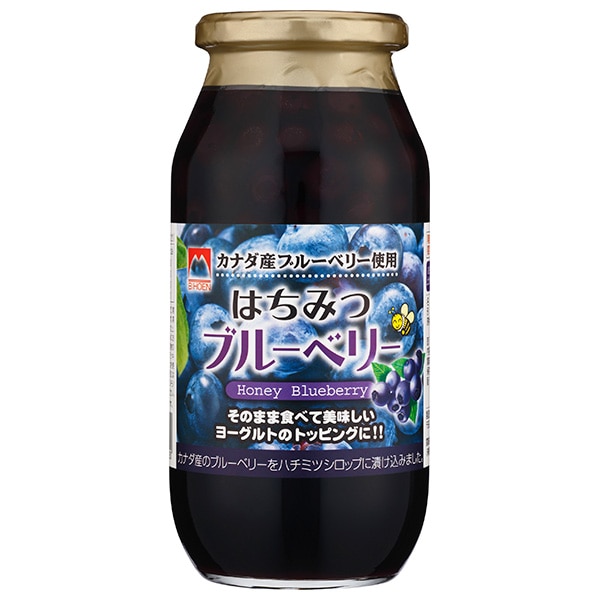 加藤美蜂園 はちみつブルーベリー 650g瓶×6本入