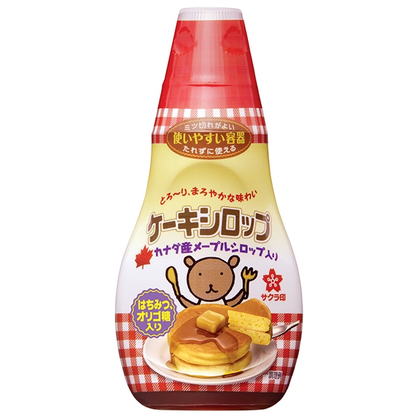 加藤美蜂園 サクラ印 ケーキシロップ 150g×12本入